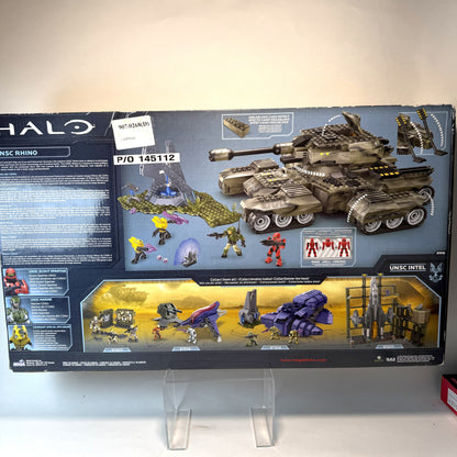 UNSC Rhino SEALED NEAR MINT BOX - Halo Mega Bloks