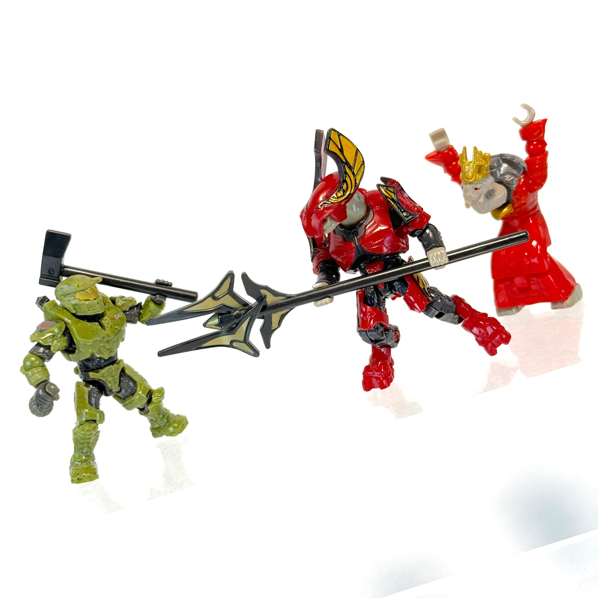 Prophet Defense! Honor Guard VS Douglas - Halo Mega Bloks