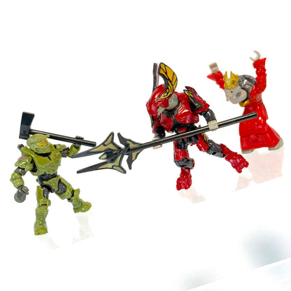 Prophet Defense! Honor Guard VS Douglas - Halo Mega Bloks