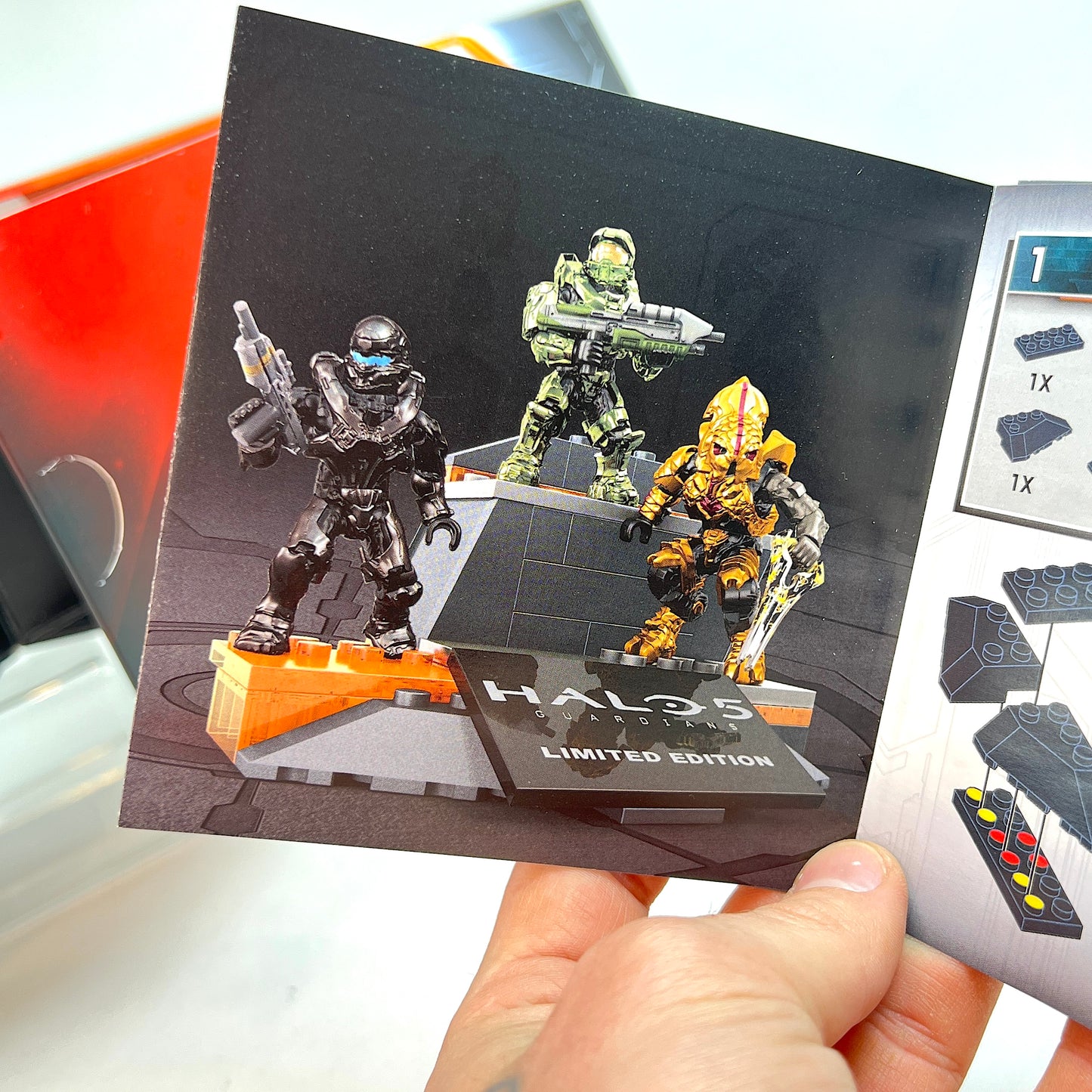 SEALED SDCC 2015 Icons Tribute Pack & Exclusive Poster - Halo 5 Guardians Mega Construx