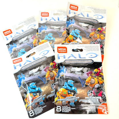 Battle for the Ark Five Blind Bags - Sealed & Uncoded - Halo Mega Construx