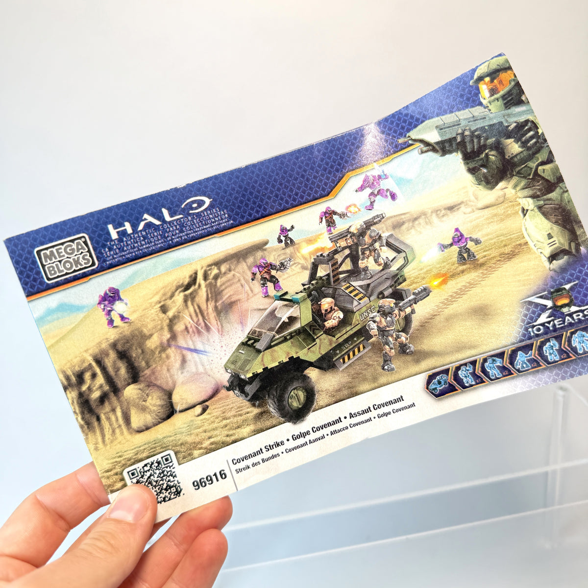 Covenant Strike 100% Complete w/ Instructions - Halo Mega Bloks