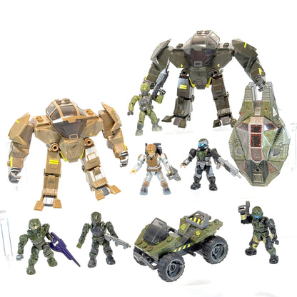 UNSC Cyclops, ODST Drop Pod & Mongoose Bundle - Halo Mega Bloks