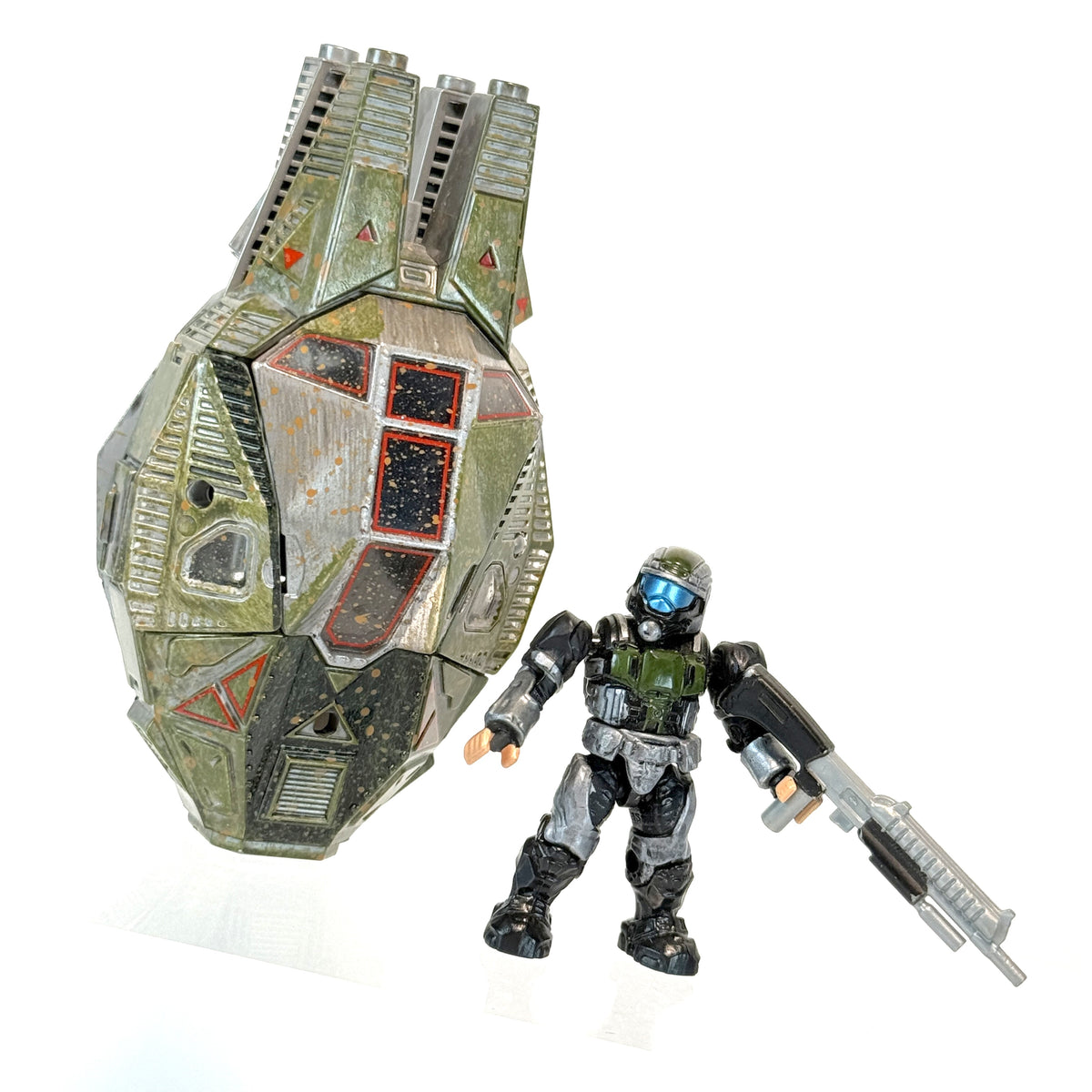 UNSC Cyclops, ODST Drop Pod & Mongoose Bundle - Halo Mega Bloks