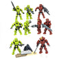 UNSC Crimson VS Venom Figures - Halo Mega Construx