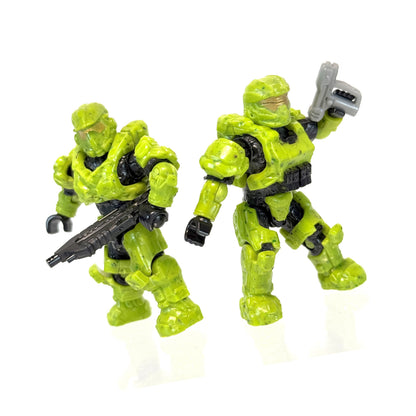 UNSC Crimson VS Venom Figures - Halo Mega Construx