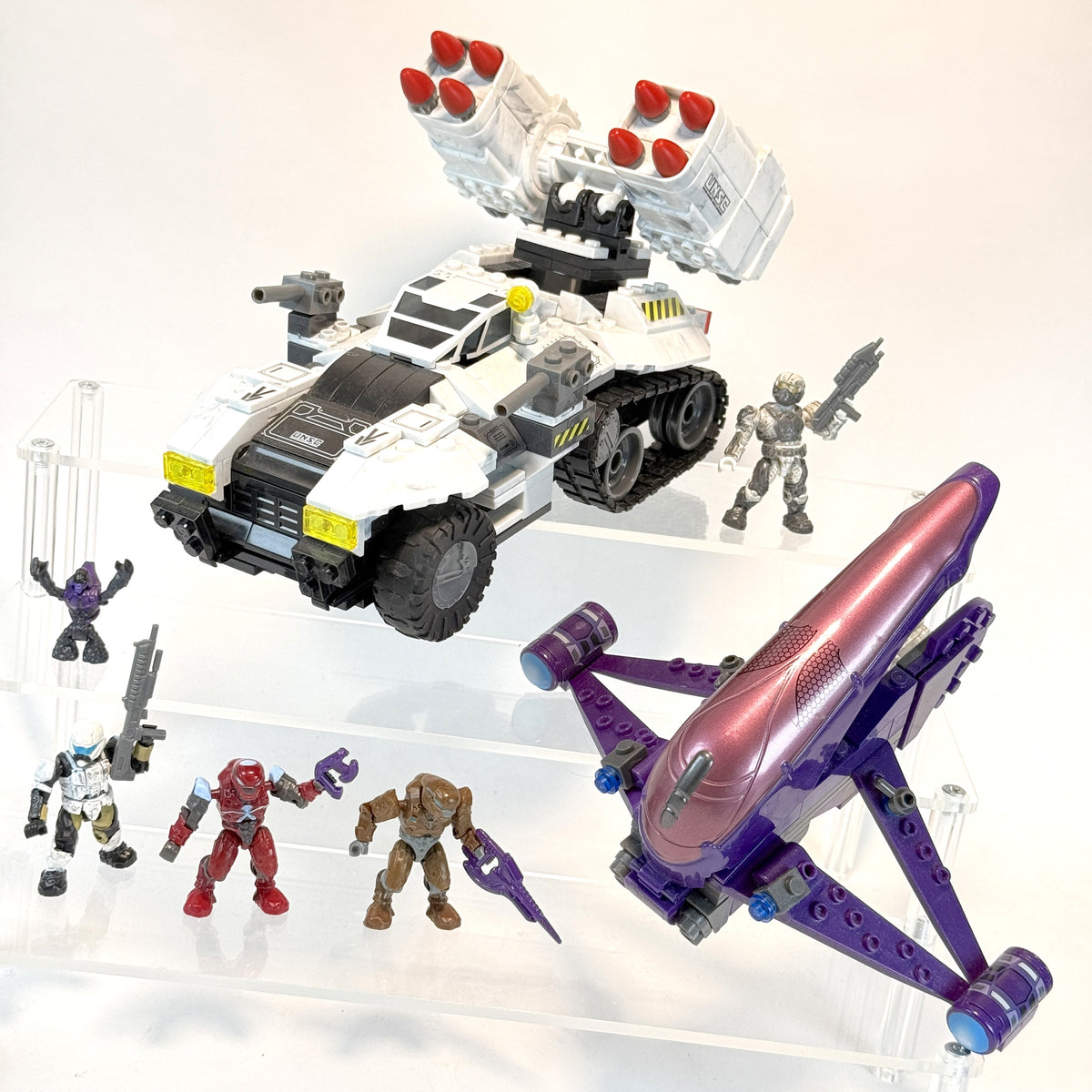 Arctic Wolverine & Covenant Banshee Bundle - Halo Mega Bloks
