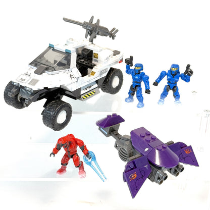 Snowbound Rockethog V Ghost - Halo Mega Bloks