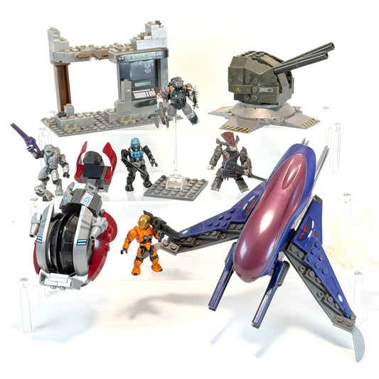 Halo Mega Bloks Collection - THREE Iconic Sets