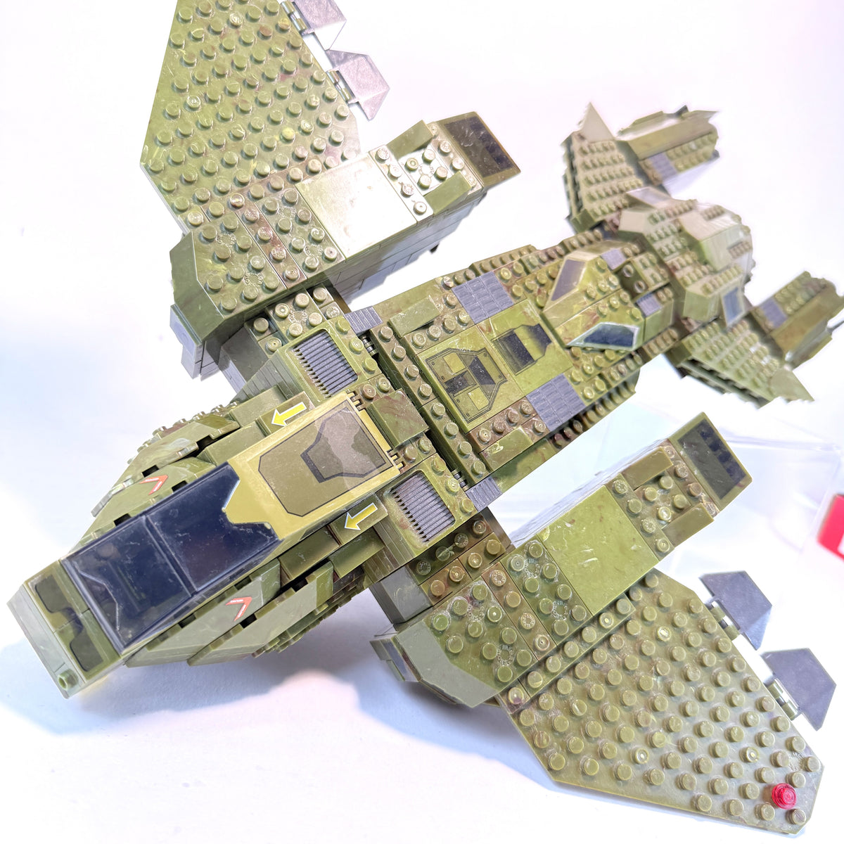 UNSC Pelican Dropship w/ Fresh Sticker Sheet - Halo Mega Bloks