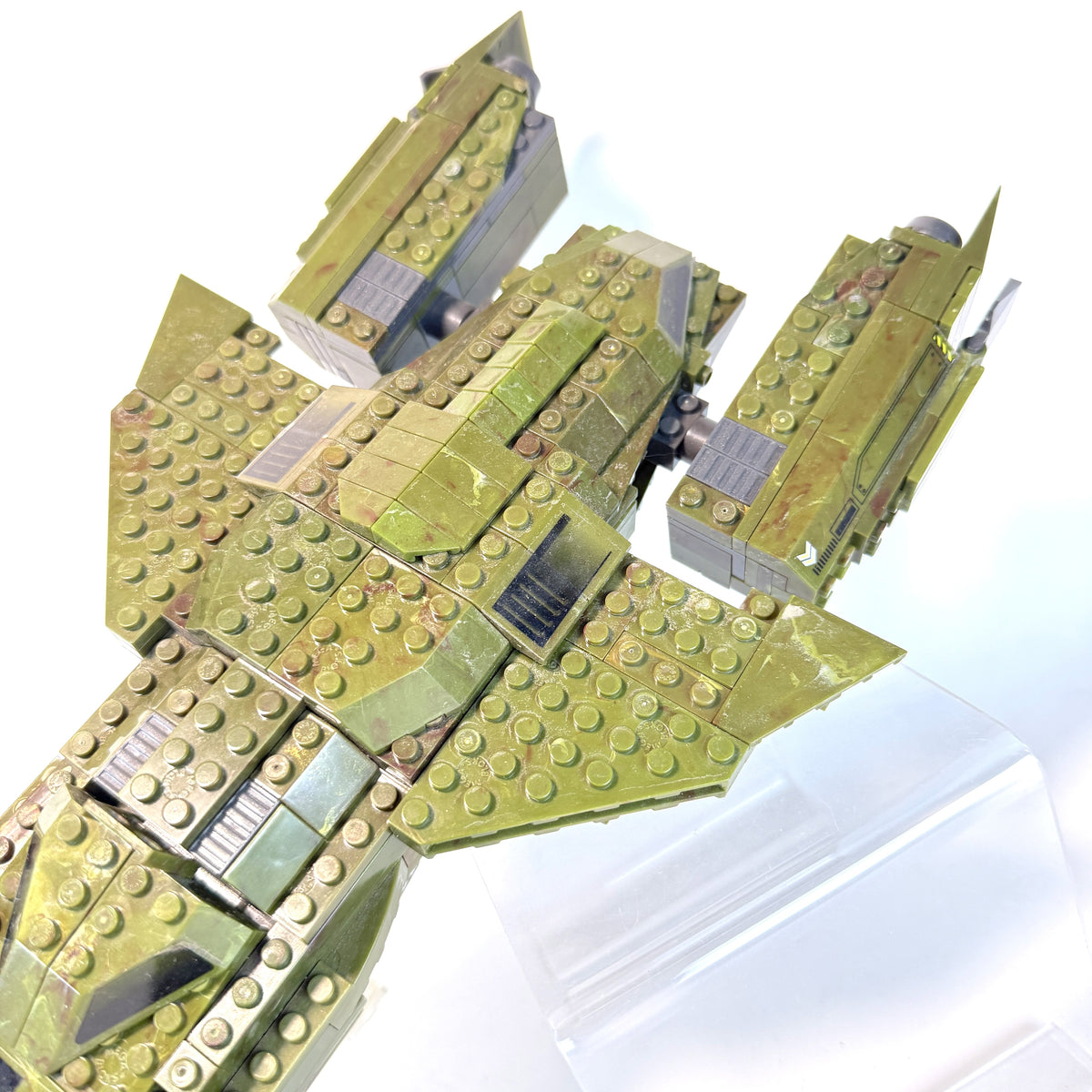 UNSC Pelican Dropship w/ Fresh Sticker Sheet - Halo Mega Bloks