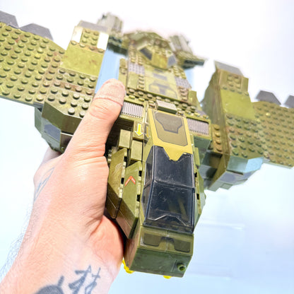 UNSC Pelican Dropship w/ Fresh Sticker Sheet - Halo Mega Bloks