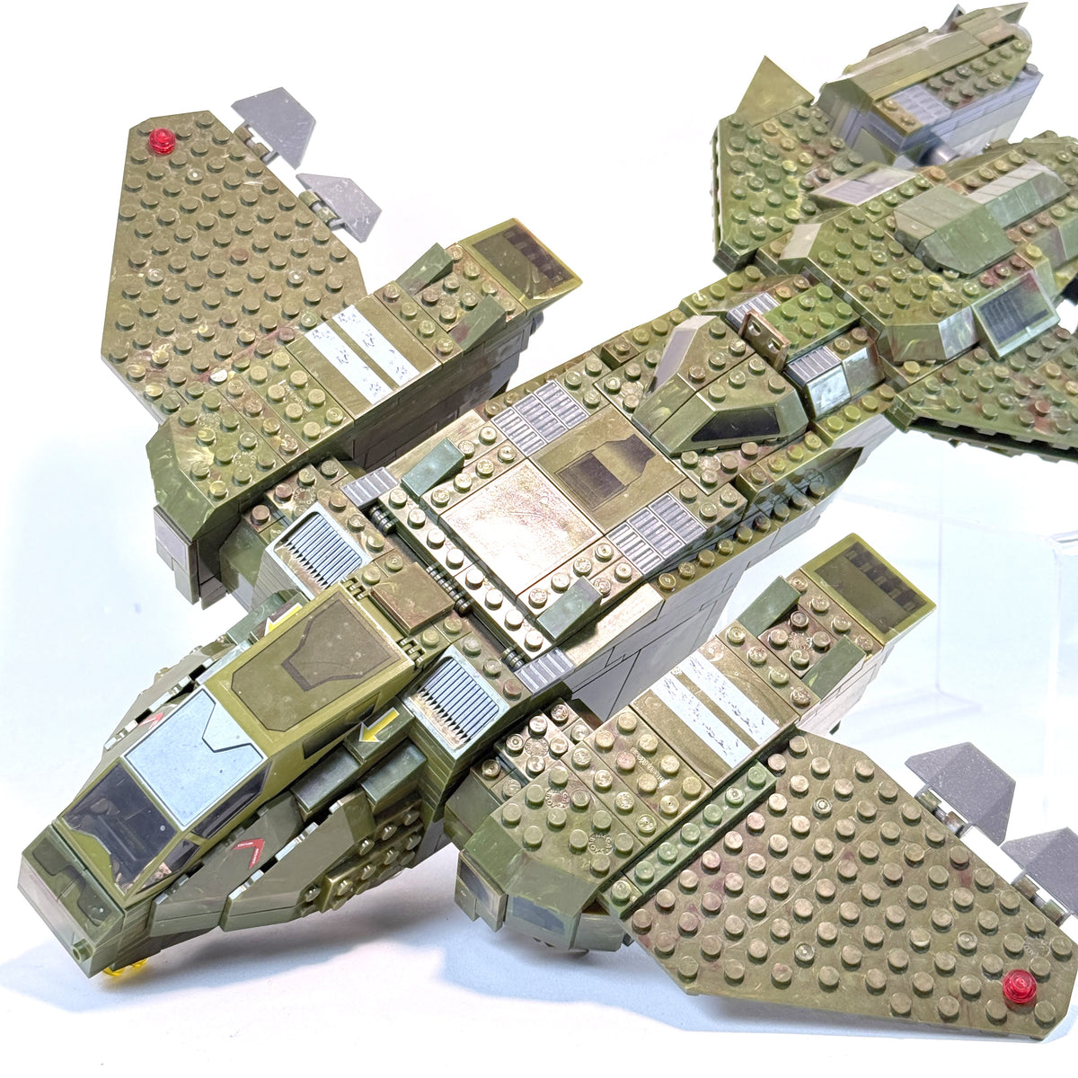 UNSC Pelican Dropship w/ Warthog Reinforcements - Halo Mega Bloks