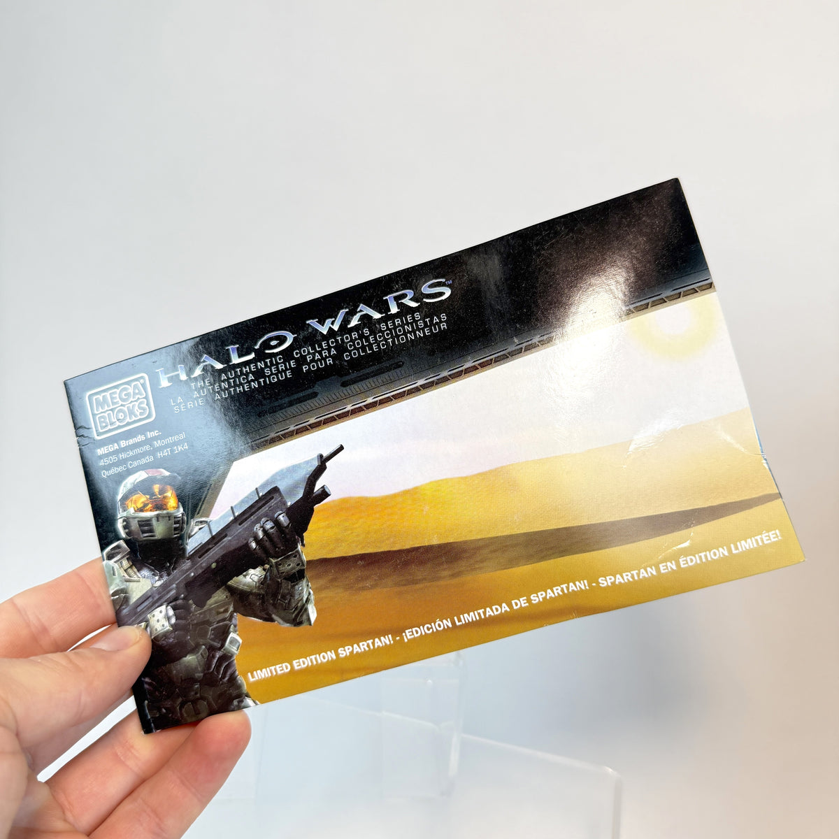 SEALED Teal Spartan - 1/9900 - Mail Order 2009 Exclusive