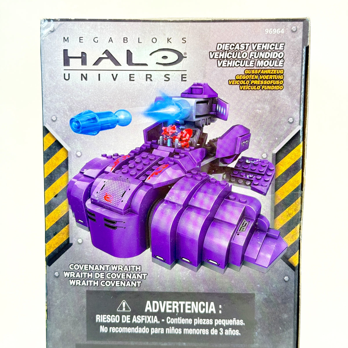 Diecast Metal Series Wraith & Battle Pack 1/3 - NEW in box - Halo Mega Bloks