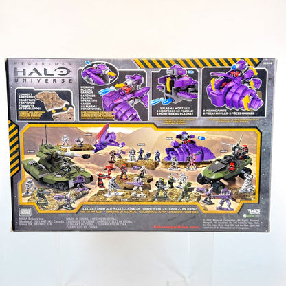 Diecast Metal Series Wraith & Battle Pack 1/3 - NEW in box - Halo Mega Bloks
