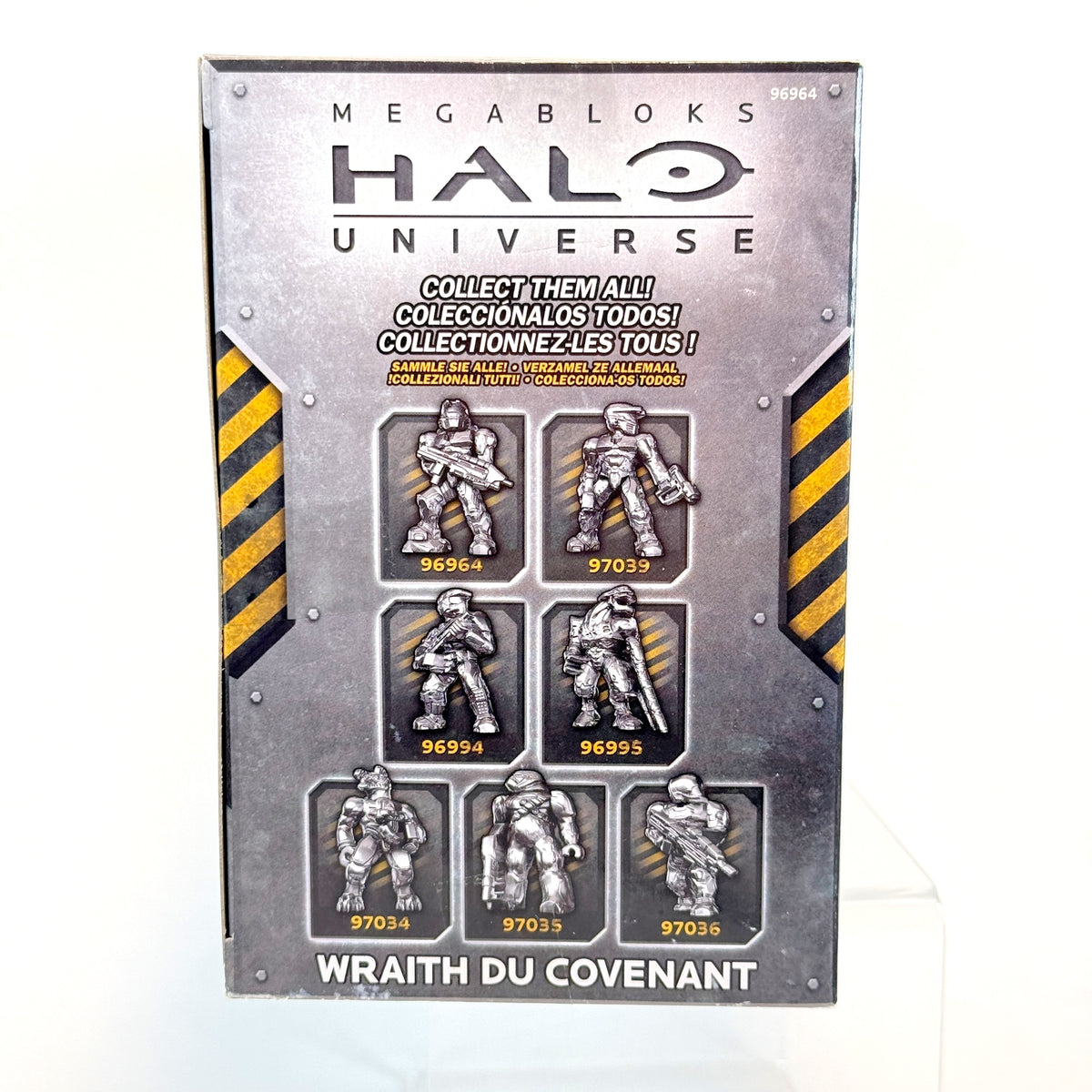 Diecast Metal Series Wraith & Battle Pack 1/3 - NEW in box - Halo Mega Bloks