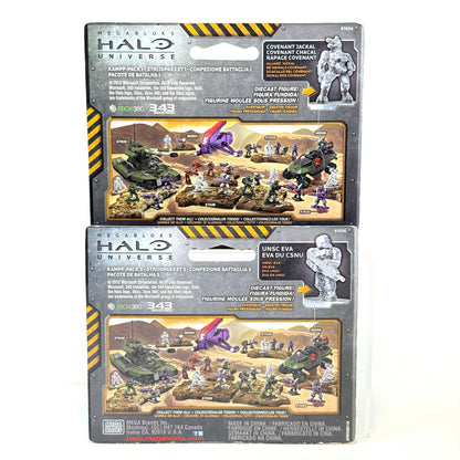 Diecast Metal Series Wraith & Battle Pack 1/3 - NEW in box - Halo Mega Bloks