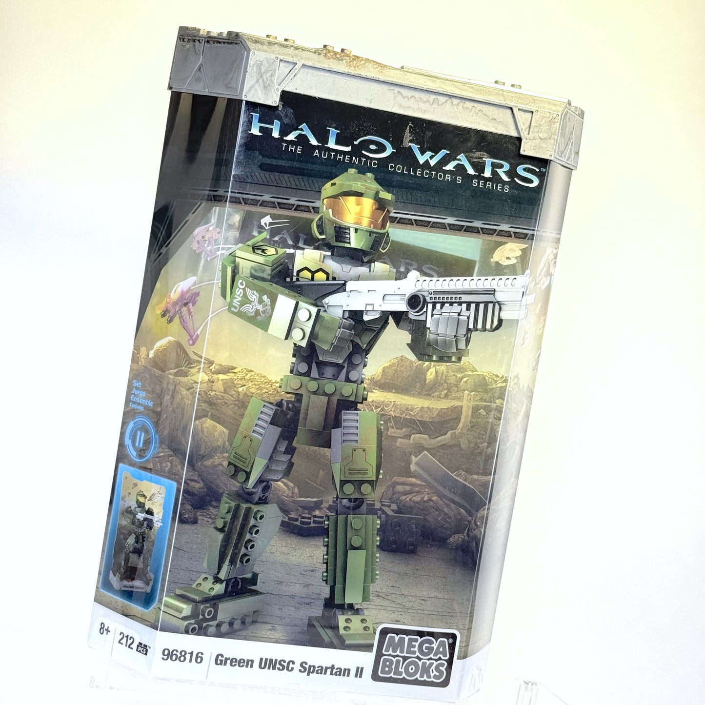 2009 Buildable Green Spartan NEW IN BOX - Halo Mega Blok