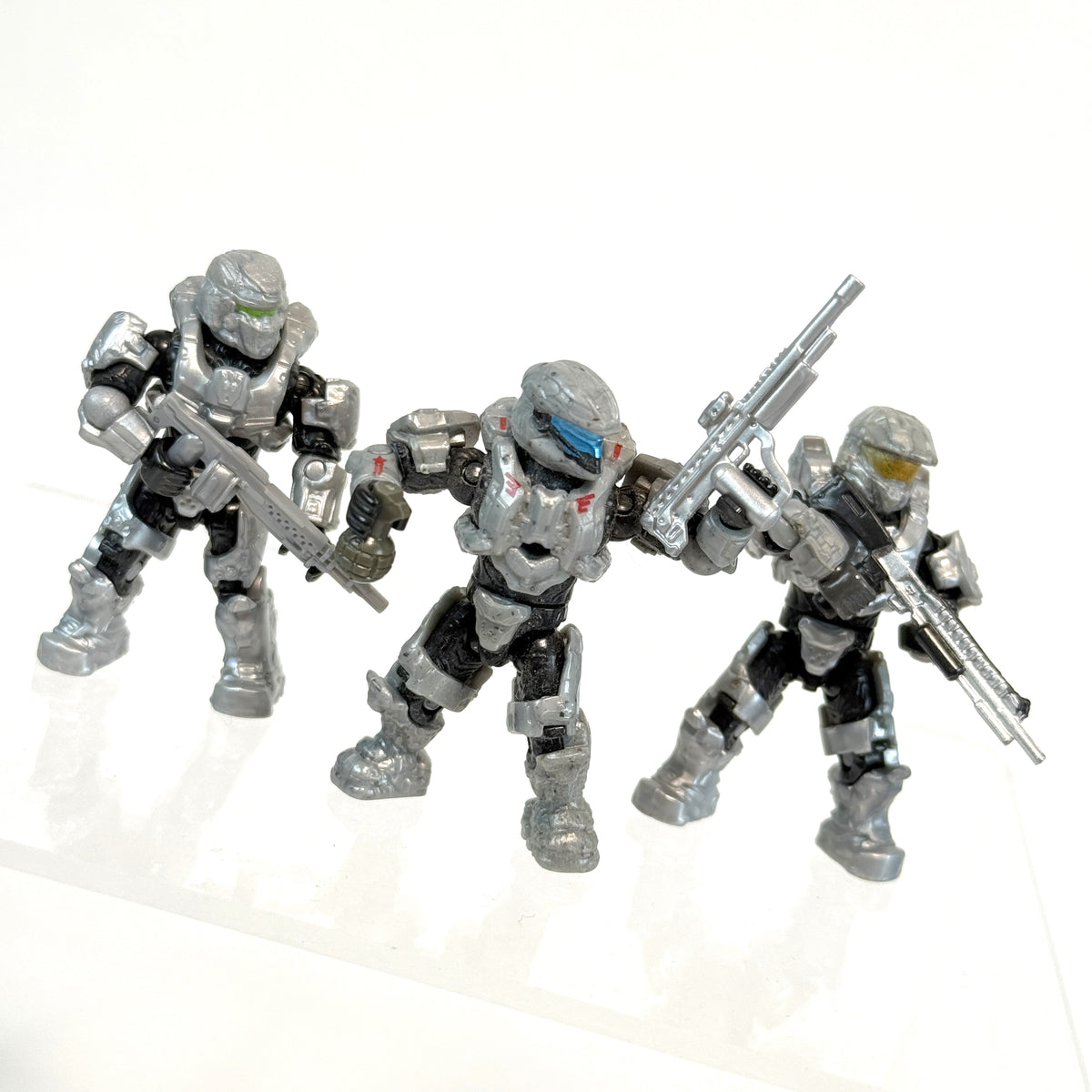 Halo 5 Collection - Attack Gausshog & Palmer VS Prometheans - Mega Construx