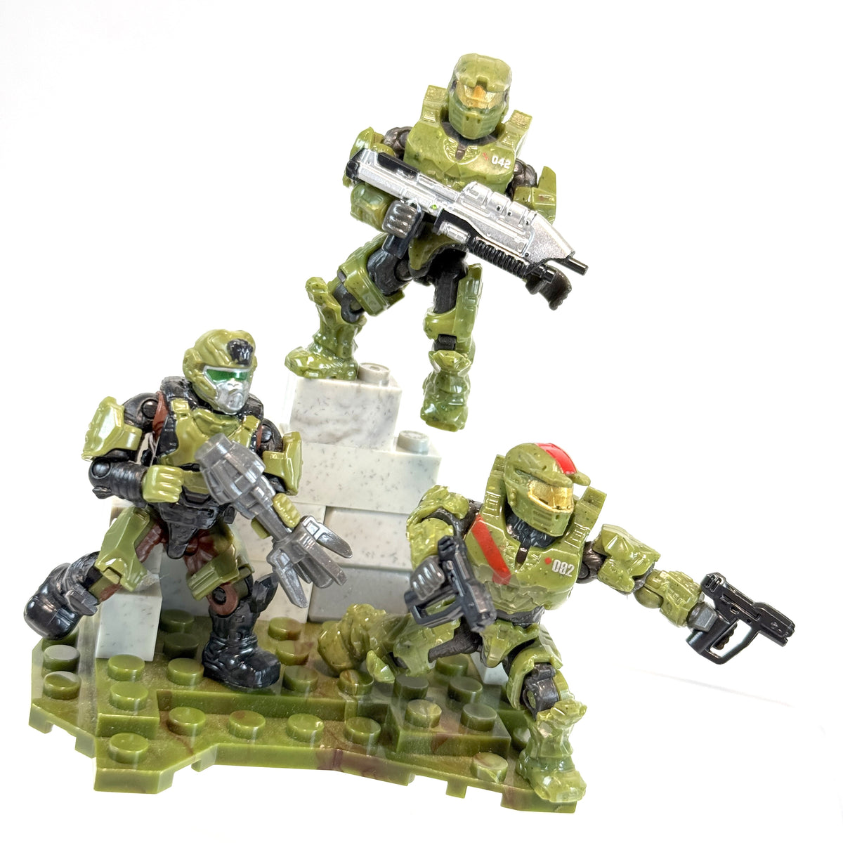 Red Team VS Banished Army - Halo Mega Construx