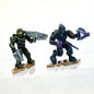 Halo Forward Unto Dawn Signature Series Figures - Master Chief & Elite Zealot