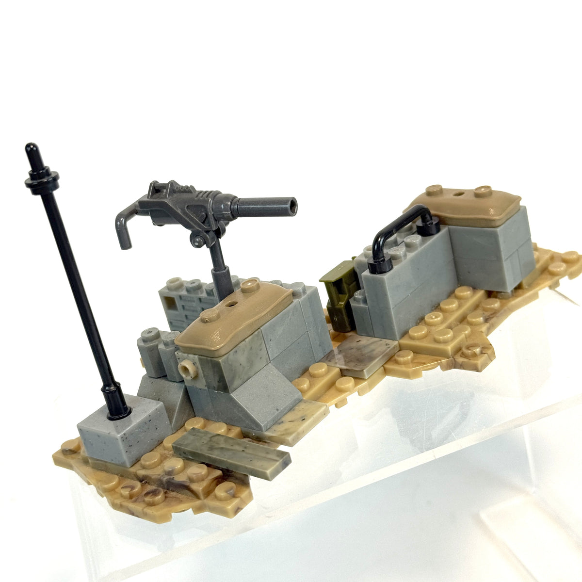 Desert Tank & Battle Tank Figures and Pieces - Call of Duty Mega Bloks