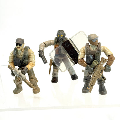 Desert Tank & Battle Tank Figures and Pieces - Call of Duty Mega Bloks