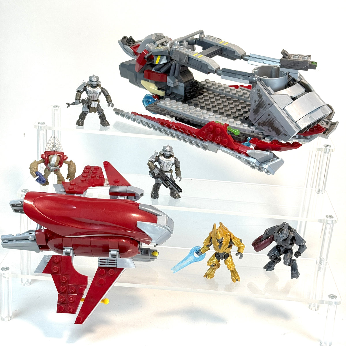 Banished Collection - Skiff Intercept & Banshee Breakout - Halo Mega Construx