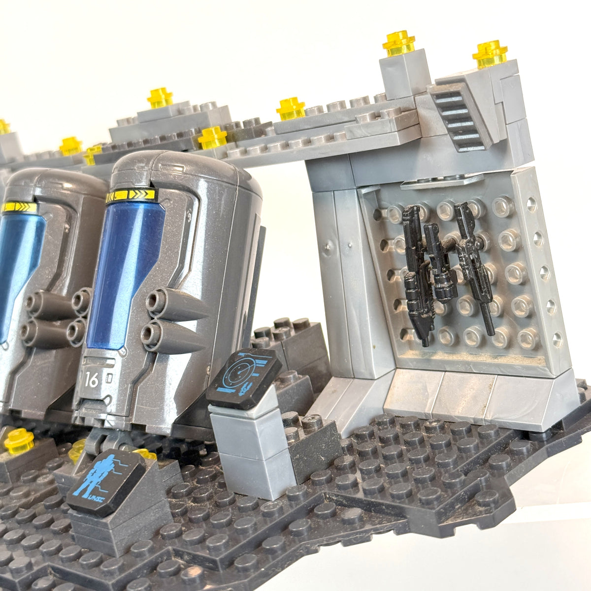 Custom Cryo Bay Diorama w/ CE Chief! Halo Mega Construx