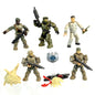 Halo Combat Evolved Figure Collection V - Captain Keyes, Johnson, Chief - Mega Construx