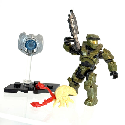 Halo Combat Evolved Figure Collection V - Captain Keyes, Johnson, Chief - Mega Construx
