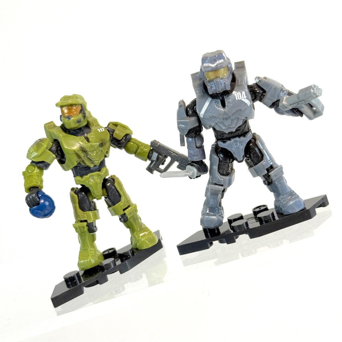 Halo Mega Construx Blue Team & Catherine Halsey