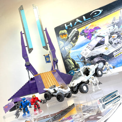 Ultimate Snowbound Bundle - Highbase, Rocket Warthog - Halo Mega Bloks