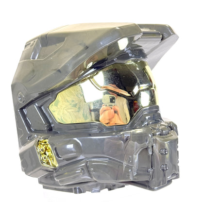 Micro Fleet Helmet & Mark VI Figure Bundle (Battlescape 3 Spartan) - Halo Mega Bloks
