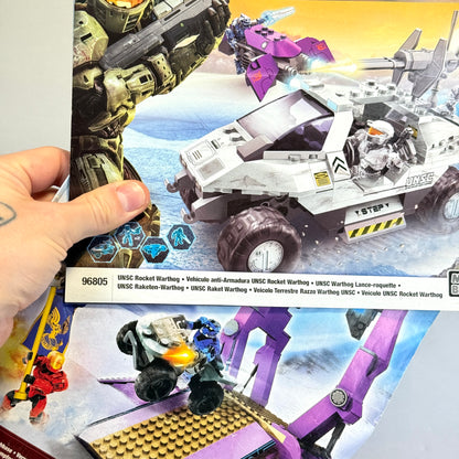 Ultimate Snowbound Bundle - Highbase, Rocket Warthog - Halo Mega Bloks