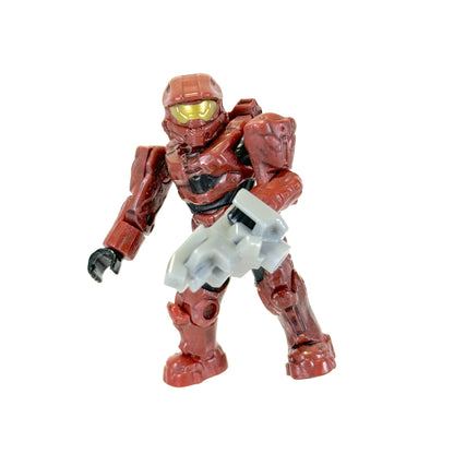 Micro Fleet Helmet & Mark VI Figure Bundle (Battlescape 3 Spartan) - Halo Mega Bloks