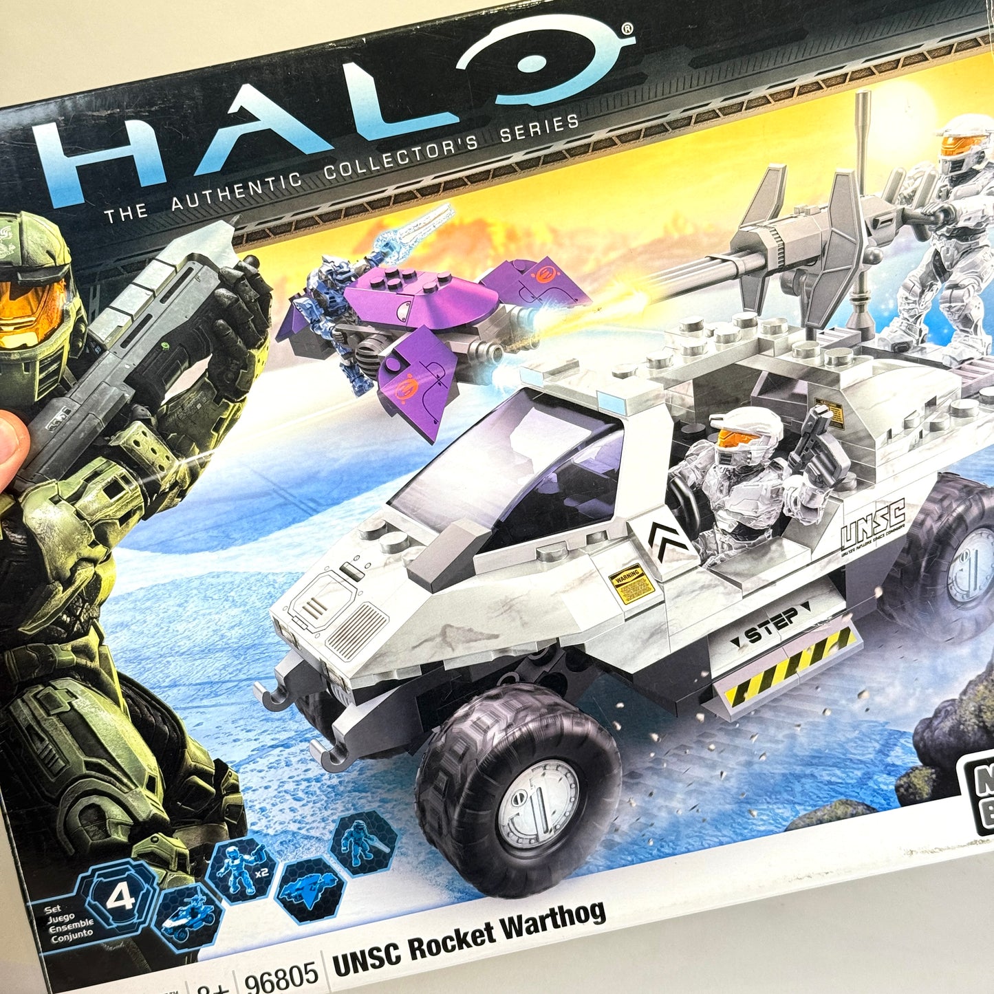Ultimate Snowbound Bundle - Highbase, Rocket Warthog - Halo Mega Bloks
