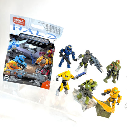 Halo Wars 2 Figure Selection w/ SEALED Battle for the Ark Blind Bag - Mega Construx