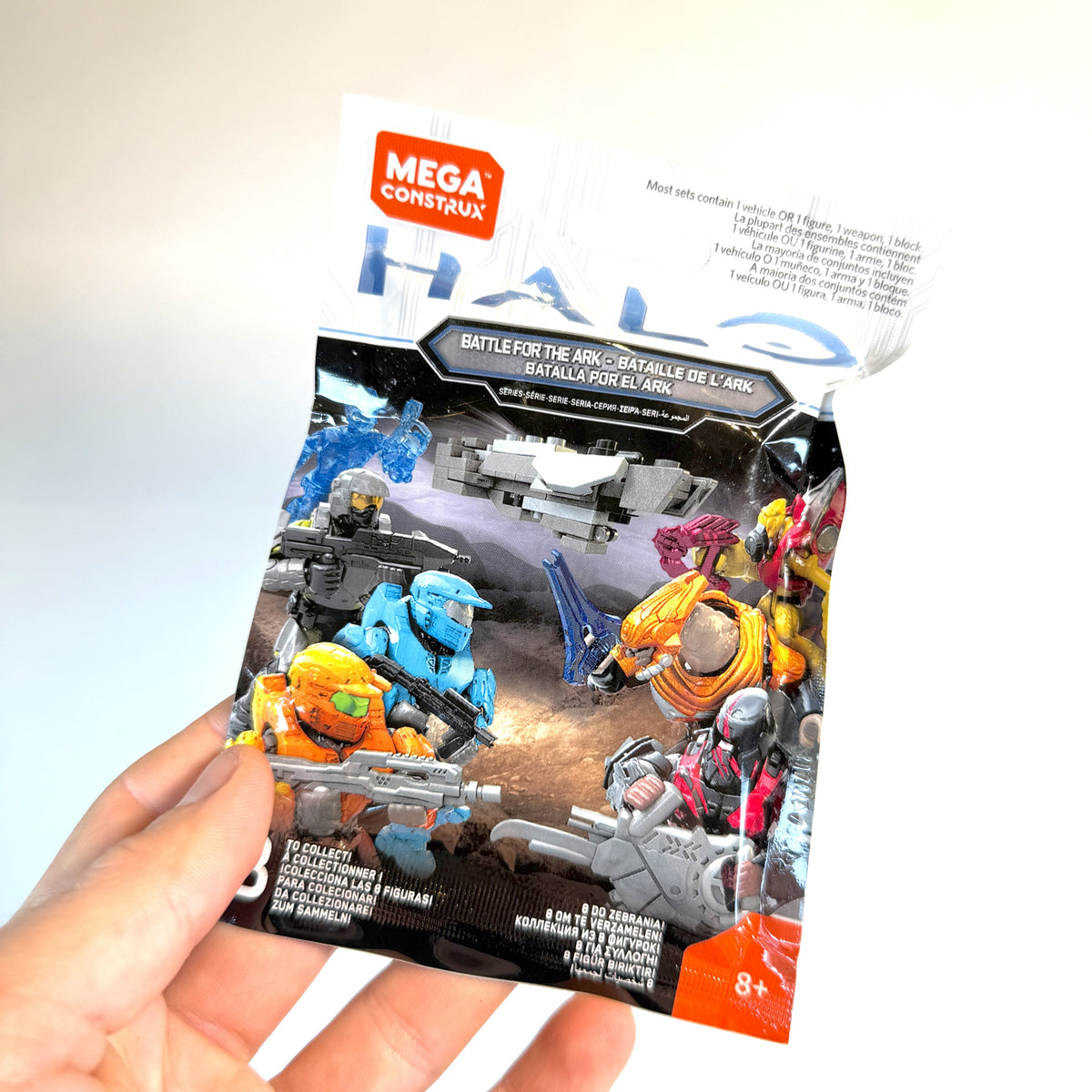 Halo Wars 2 Figure Selection w/ SEALED Battle for the Ark Blind Bag - Mega Construx