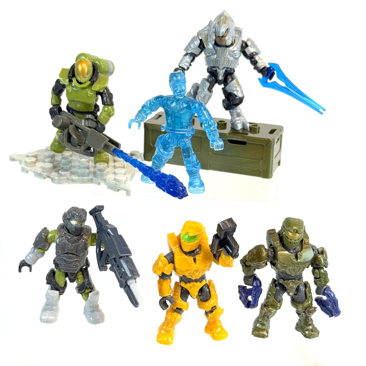 Halo Wars 2 Figures Ripa Moramee II w/ NEW Battle for the Ark Blind Bag - Mega Construx