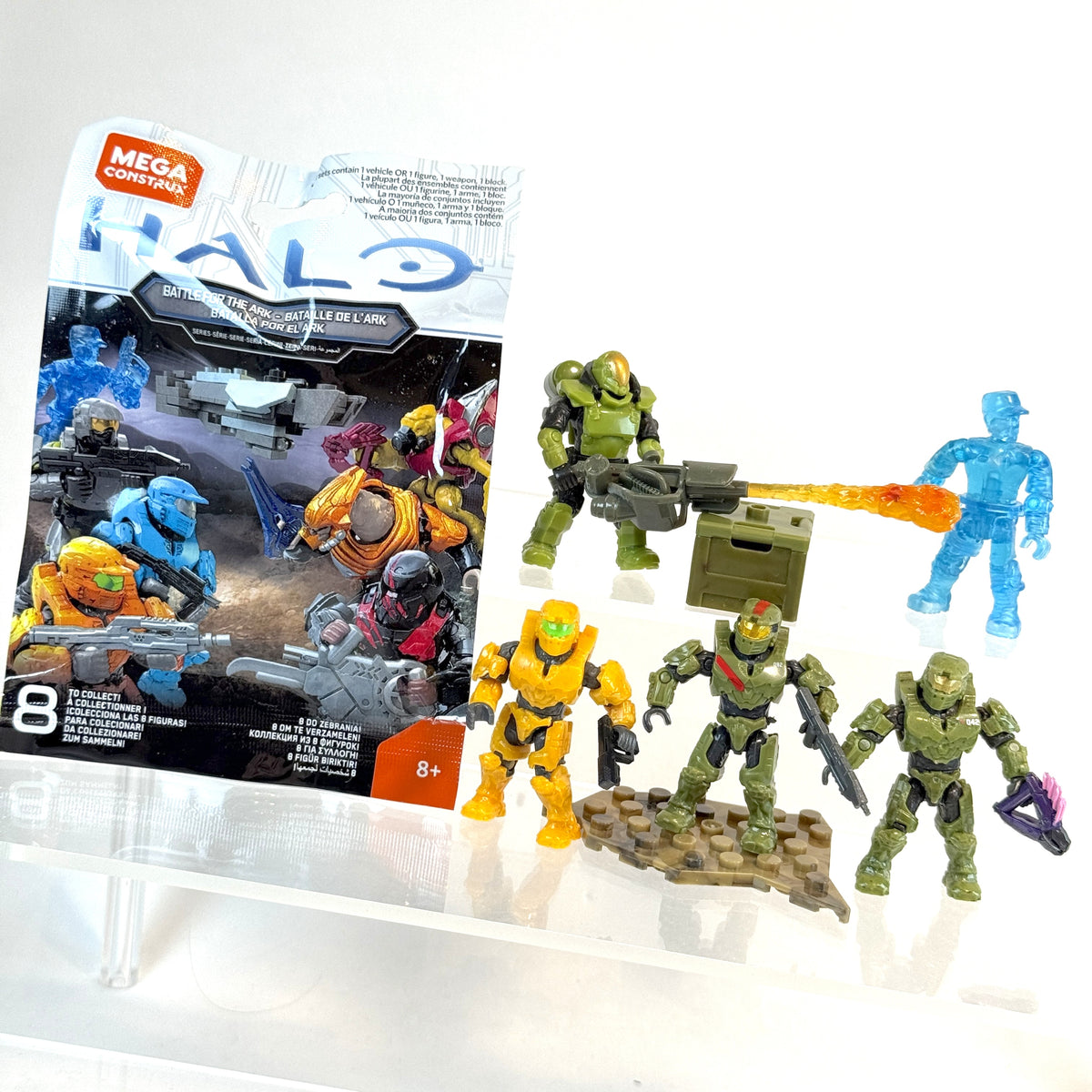 Halo Wars 2 Figure Selection III w/ NEW Battle for the Ark Blind Bag - Mega Construx
