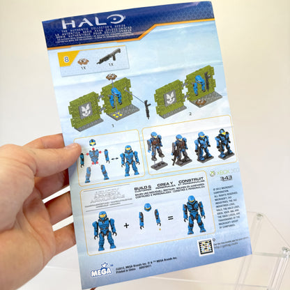 Cobalt & Silver Combat Units - Halo Mega Bloks