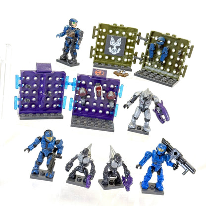 Cobalt & Silver Combat Units - Halo Mega Bloks