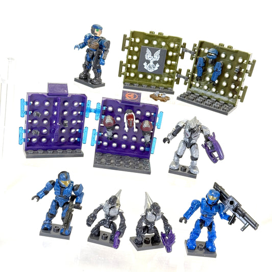 Cobalt & Silver Combat Units - Halo Mega Bloks