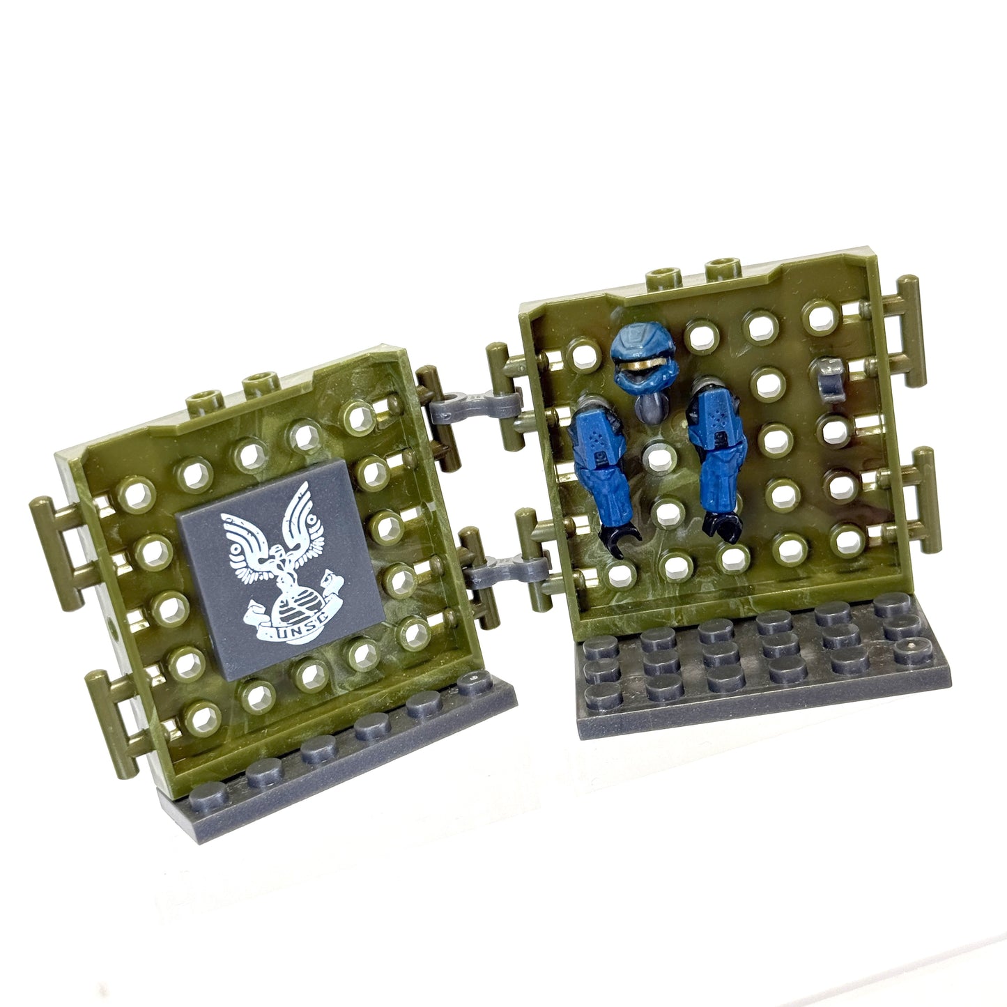 Cobalt & Silver Combat Units - Halo Mega Bloks