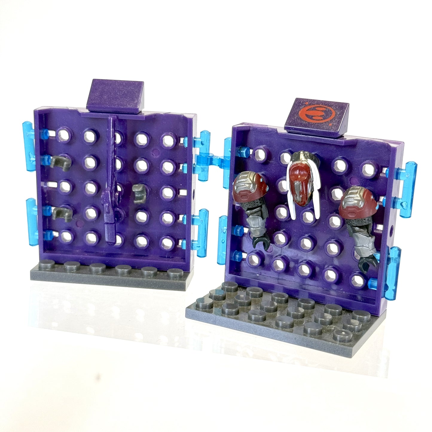 Cobalt & Silver Combat Units - Halo Mega Bloks