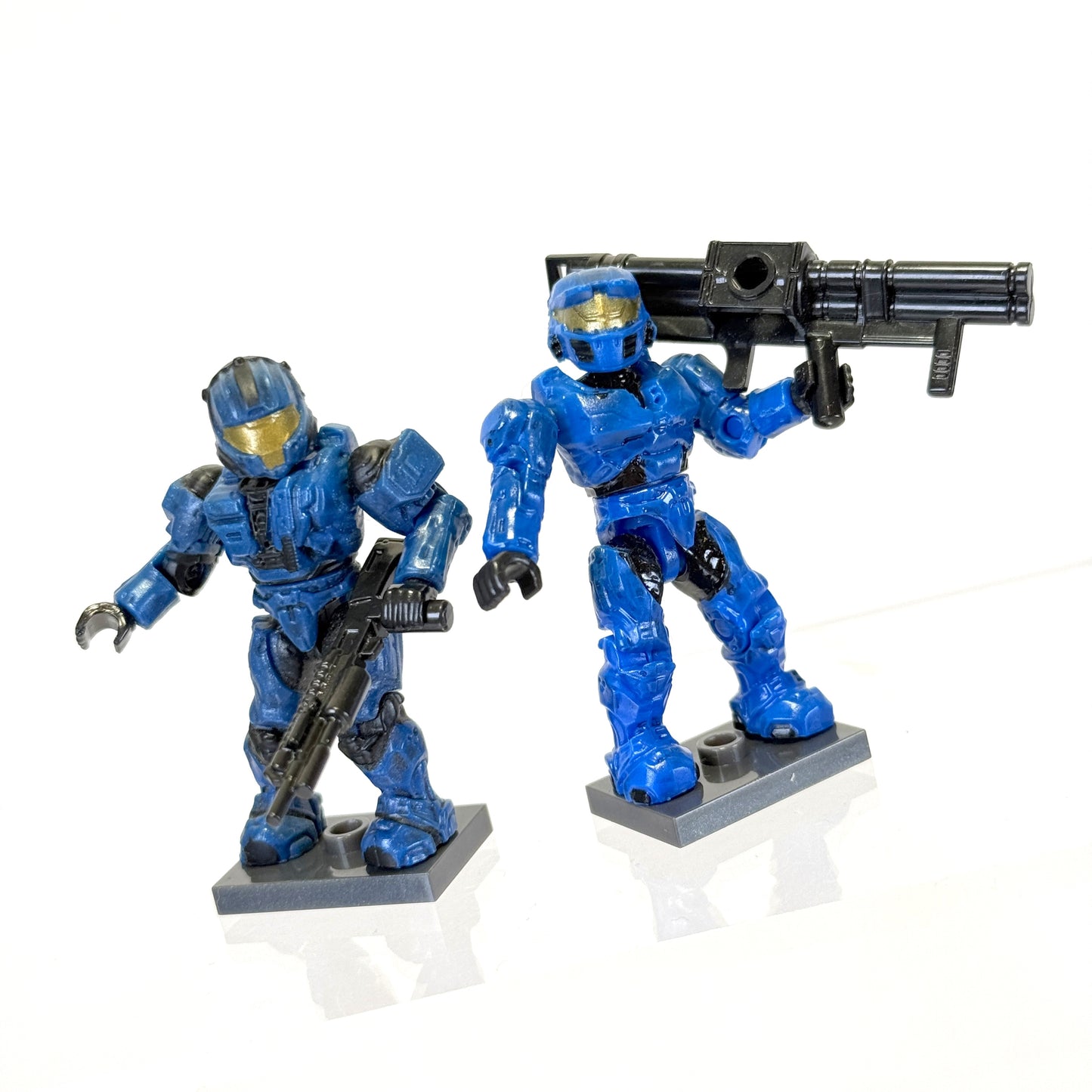 Cobalt & Silver Combat Units - Halo Mega Bloks