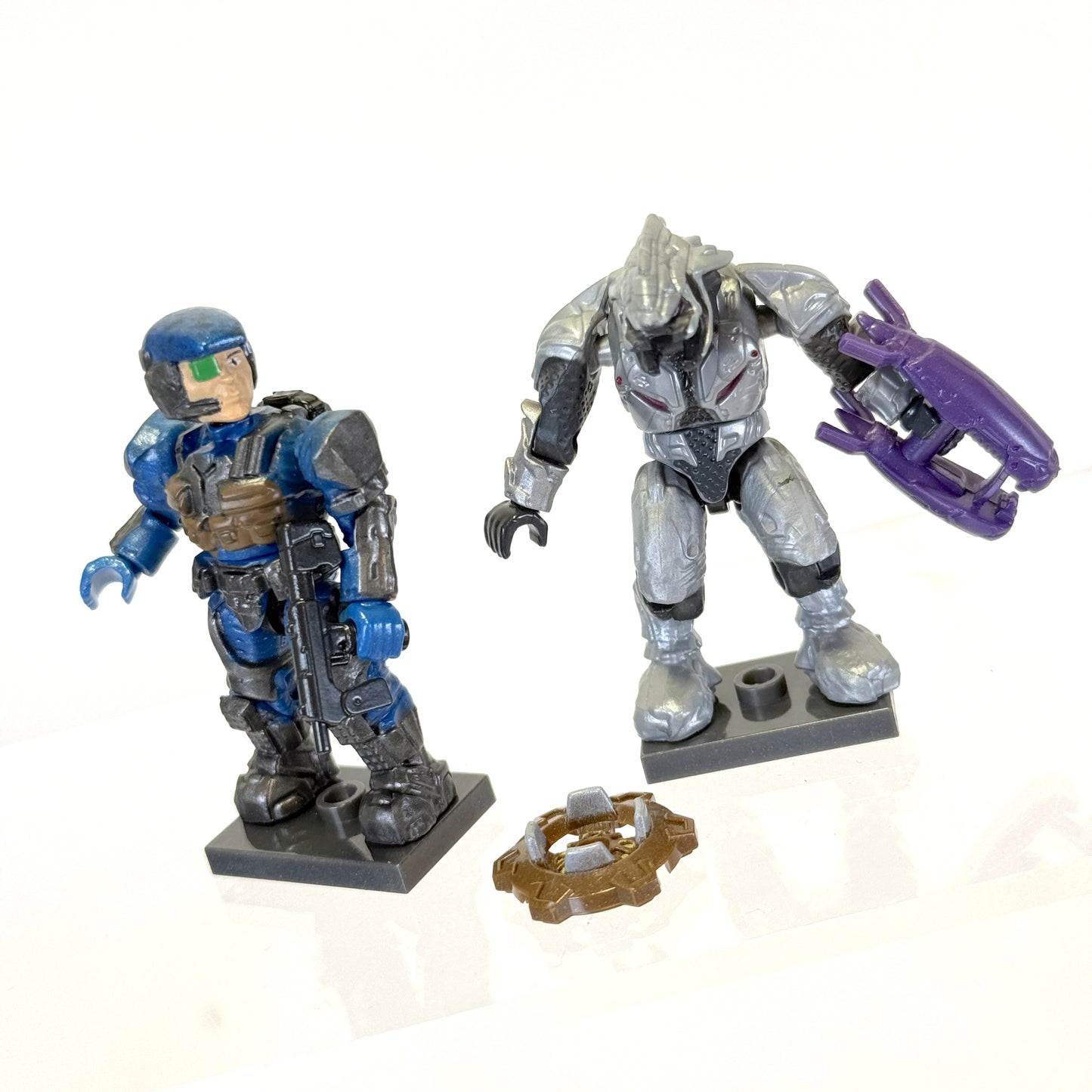 Cobalt & Silver Combat Units - Halo Mega Bloks
