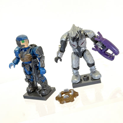 Cobalt & Silver Combat Units - Halo Mega Bloks